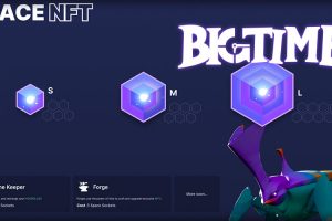 Big Time NFT SPACE ouverture ventes