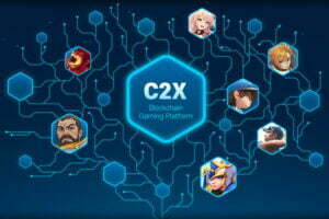 C2X Gaming platform blockchain fundraising
