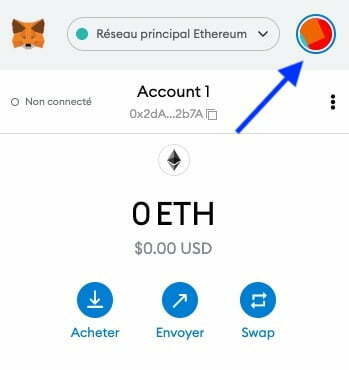 Recover its secret phrase MetaMask